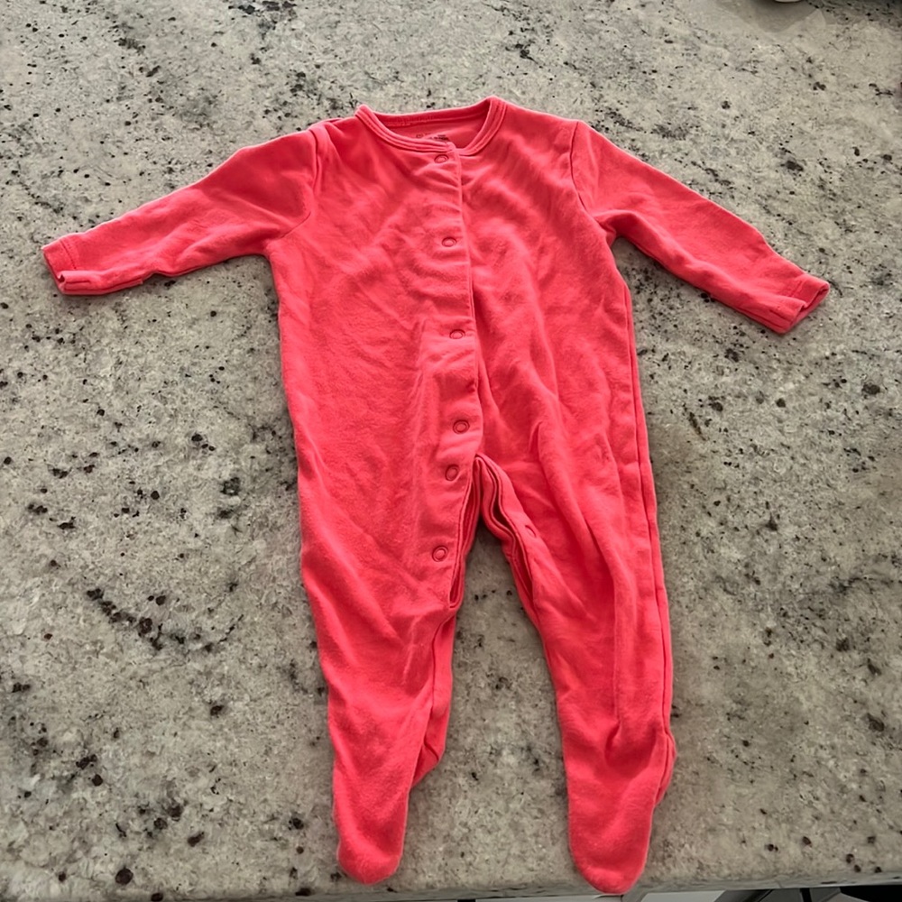 Primark | Pink Snap Onesie Footie 0-3 Months